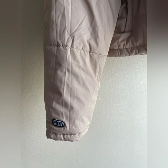 The Fifth Label Women Beige Puffer Jacket Size Medium - Picture 6 of 12